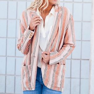 Strawberry Sorbet Combo Free People Blazer